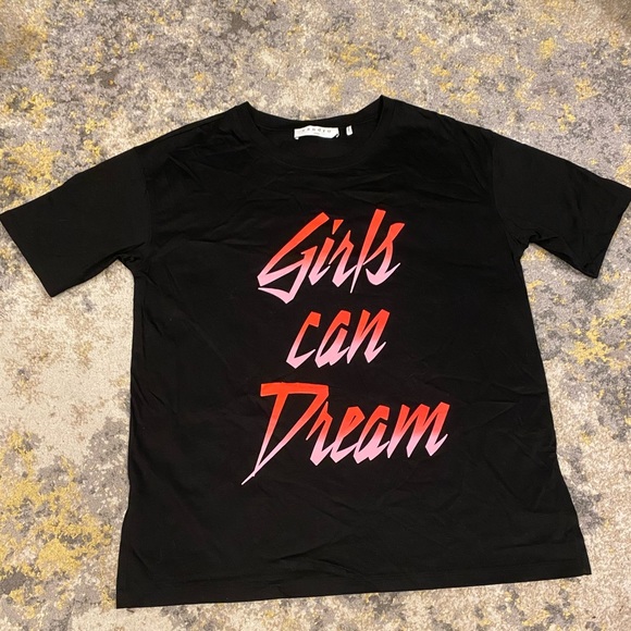 Sandro Girls Can Dream Graphic T Size M NWOT - Picture 3 of 5